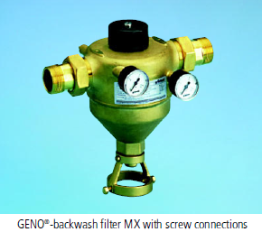 Geno-backwashfilter MX