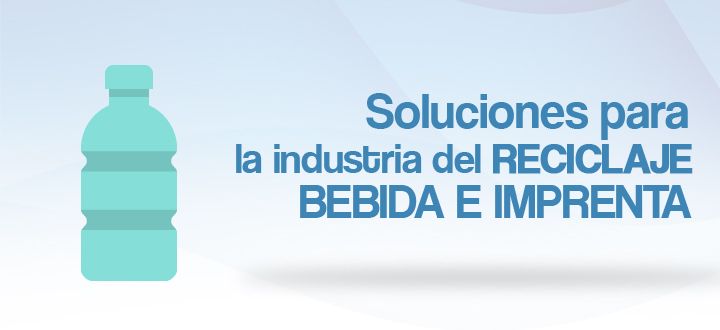 Solutions for recycling industry, beverage and printing.